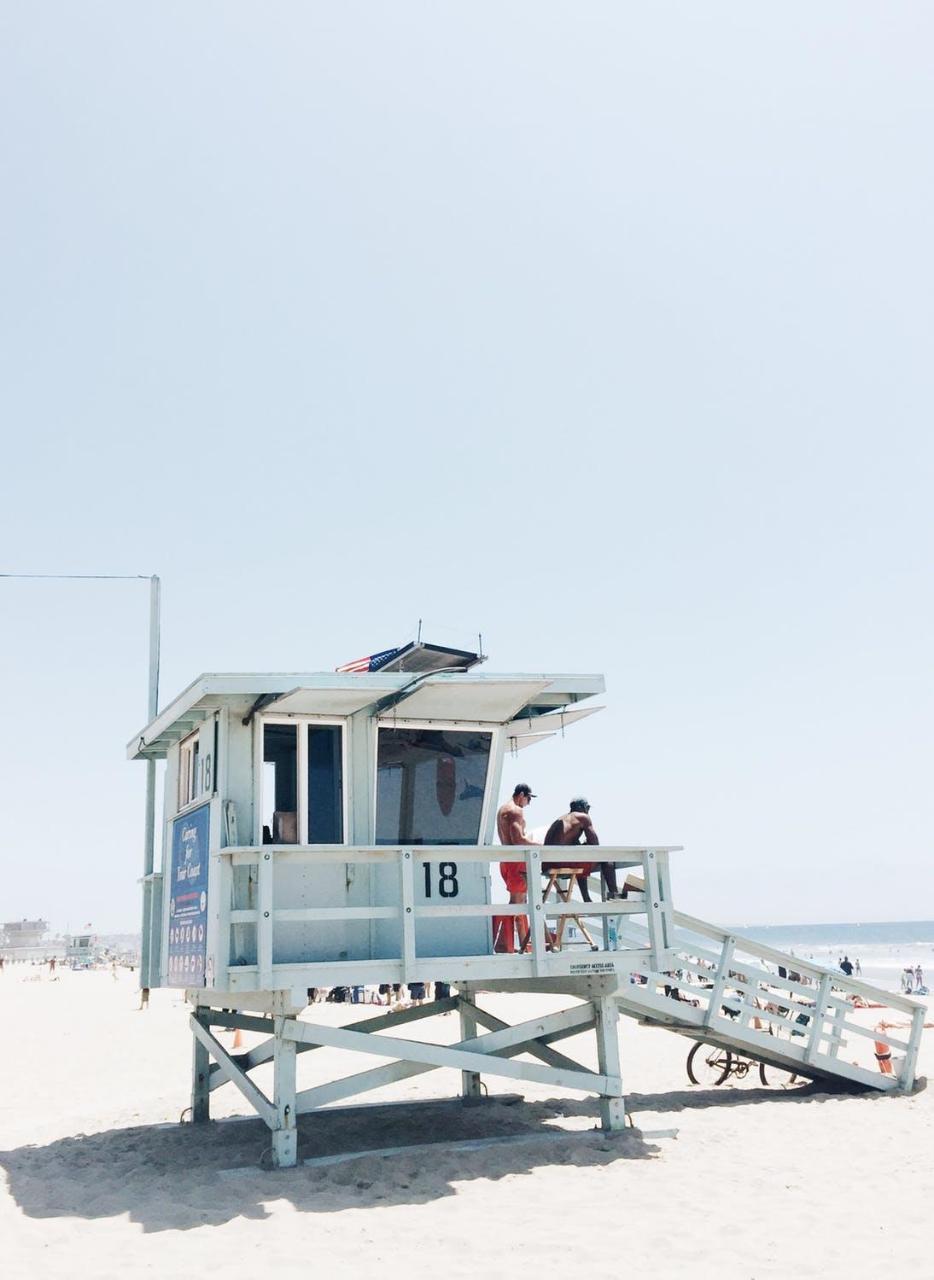 Light Filled Venice Beach Cottage Los Angeles Extérieur photo